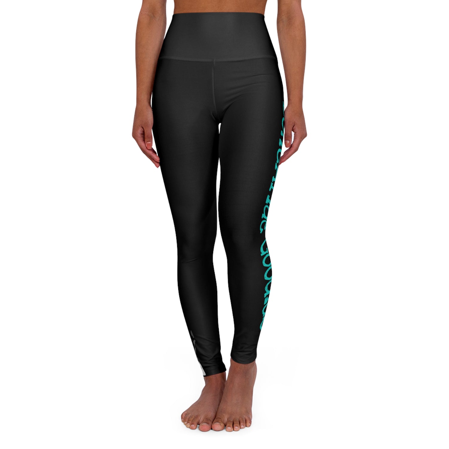 Boneafide High Waisted Yoga Leggings (AOP)