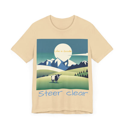 Steer clear Short Sleeve Tee