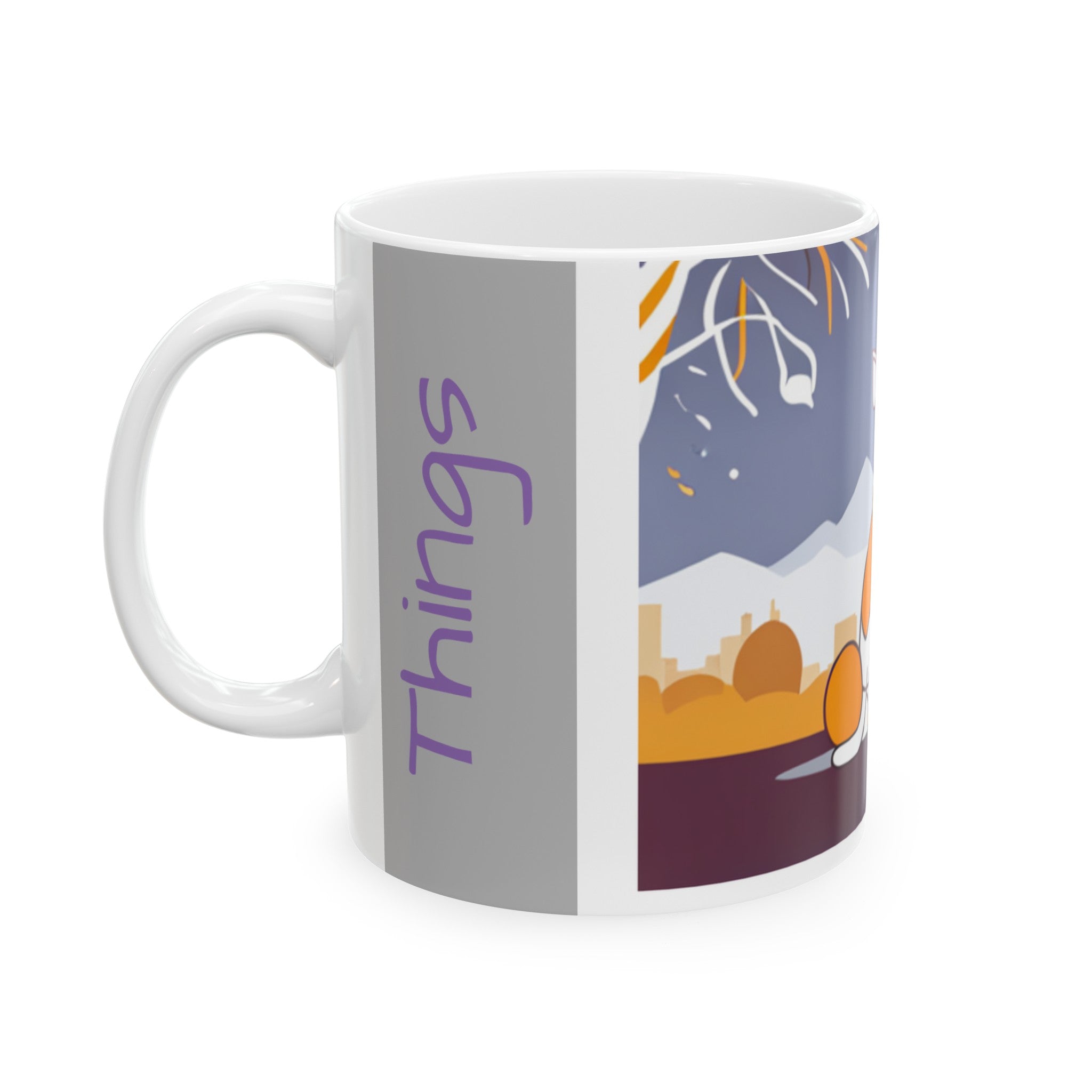 Mountains Mug, 11oz