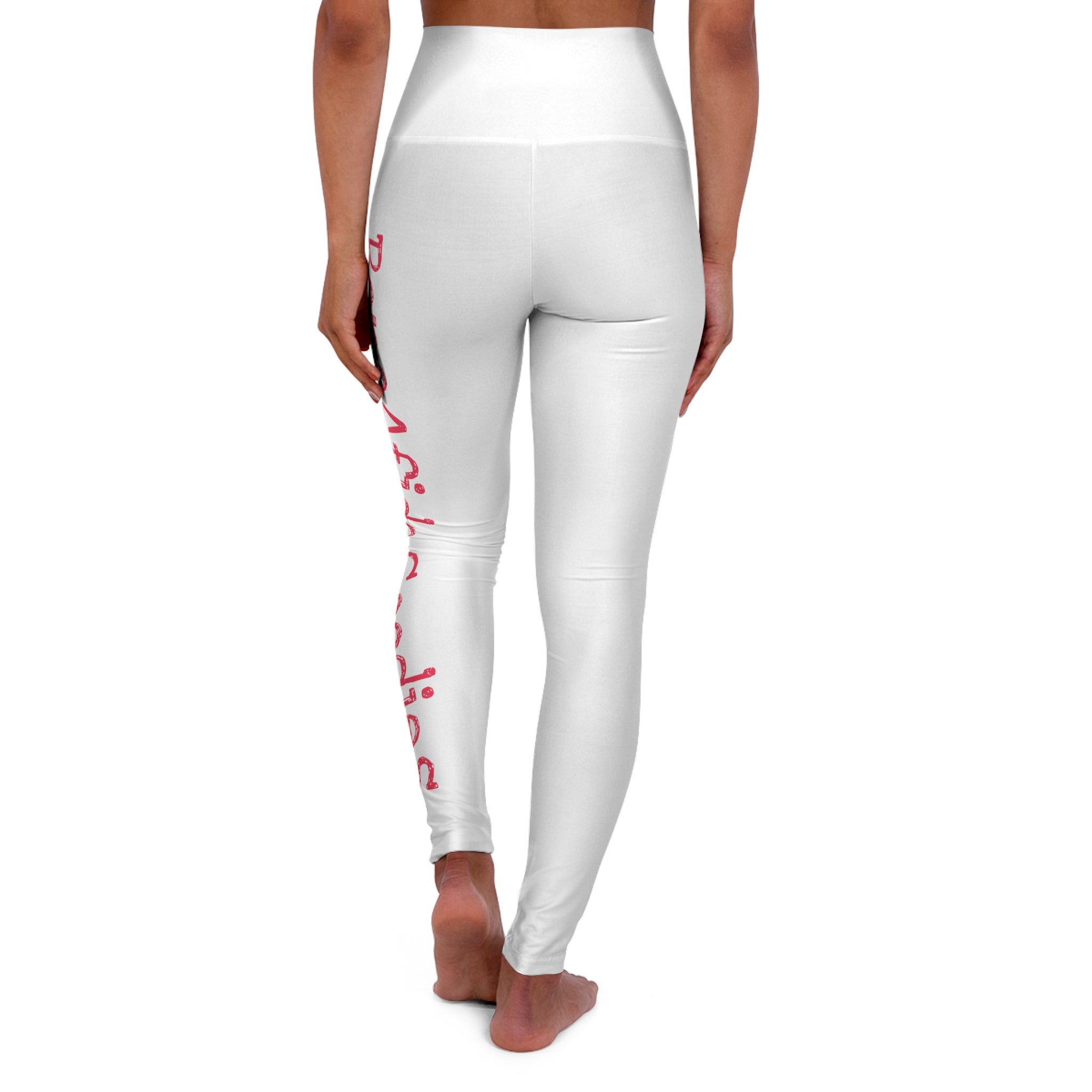 BoneAfide high Waisted Yoga Leggings (AOP)