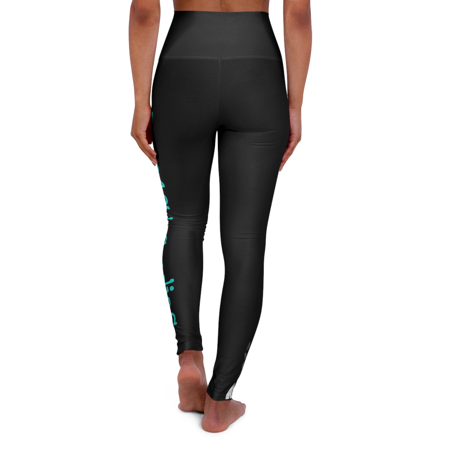 Boneafide High Waisted Yoga Leggings (AOP)