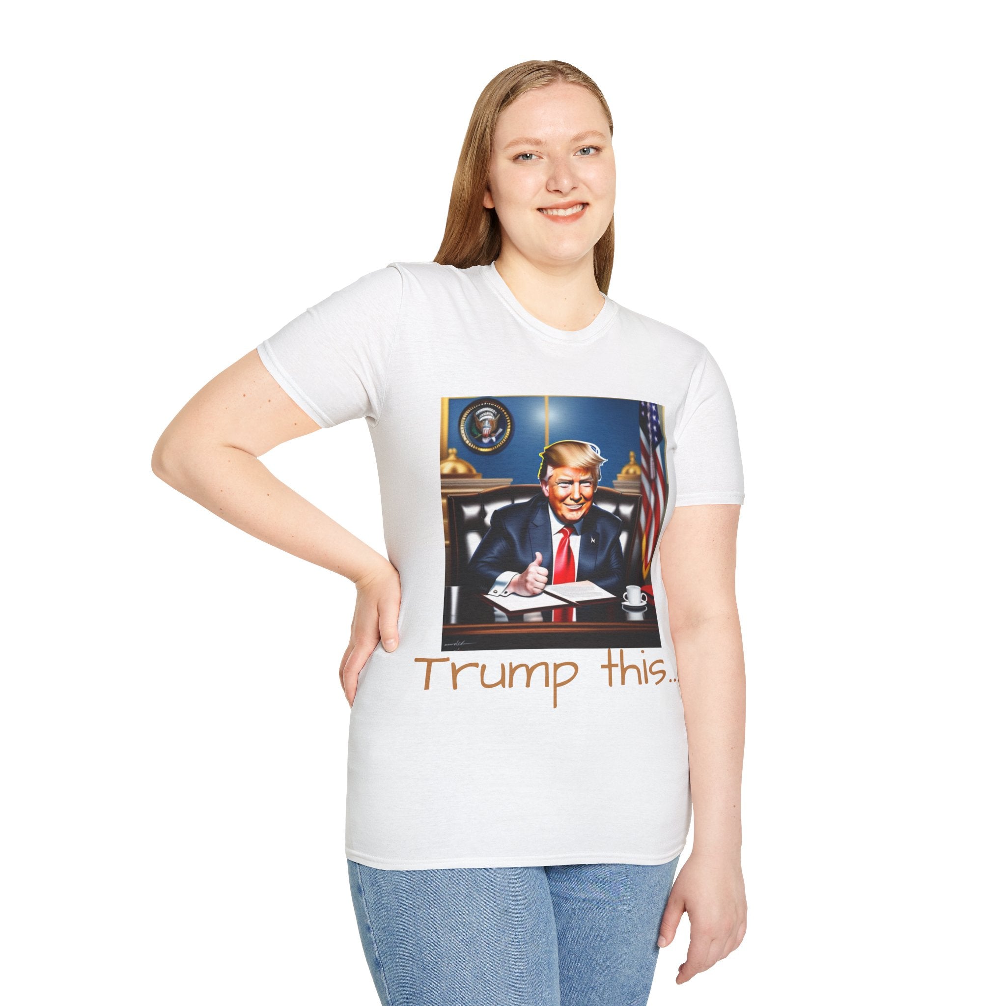 Trump this Unisex Softstyle T-Shirt