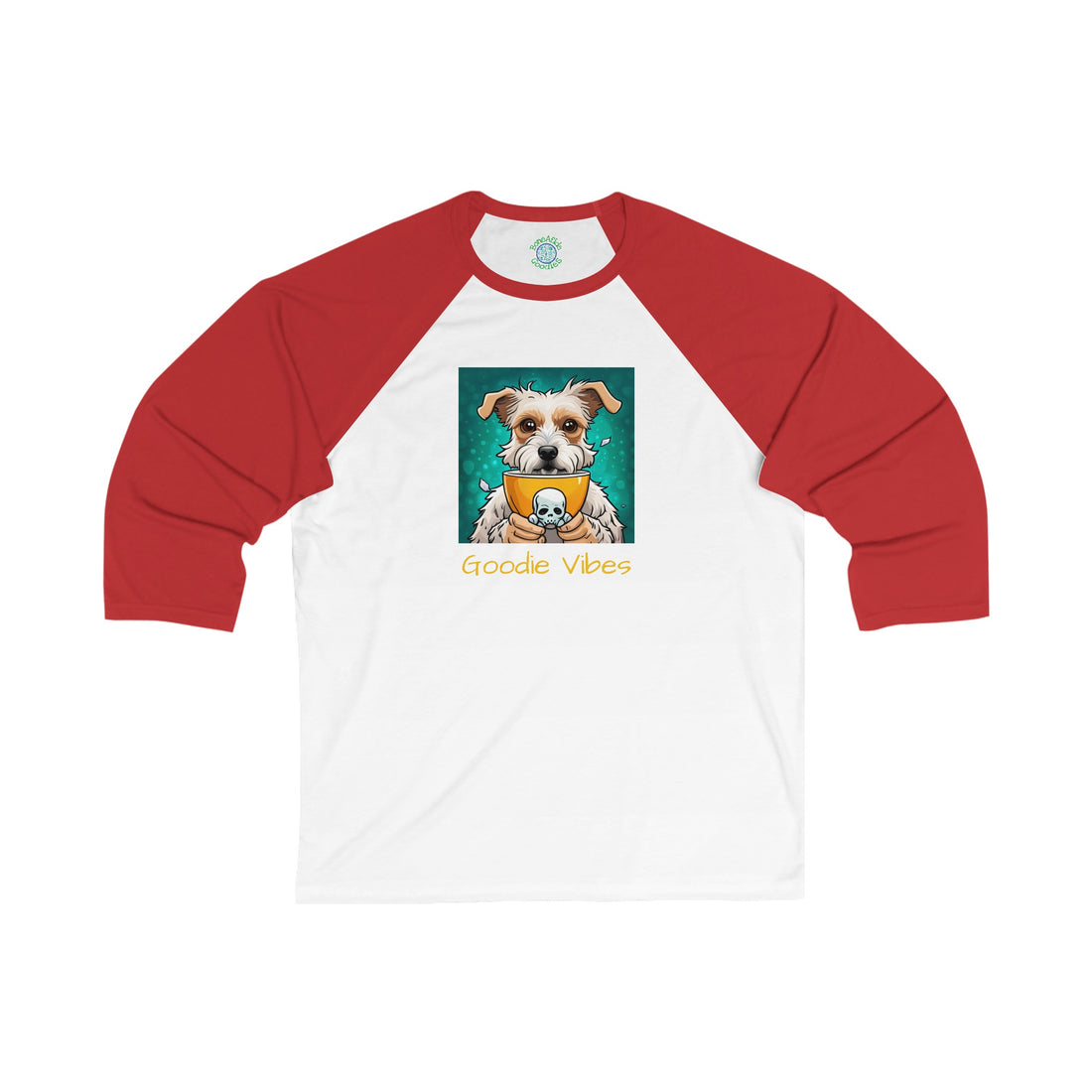 pup cup 3\4 Sleeve Baseball Tee