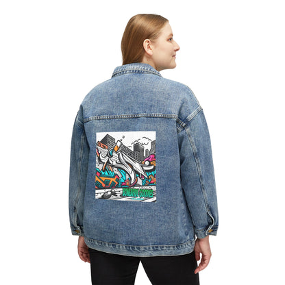 Graffiti Denim Jacket